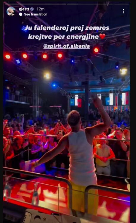 E ka FALUR? Gjesti 'reagon' direkt pas deklarates se JOZIT ne TOP CHANNEL... (Foto)
