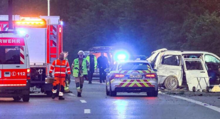 Aksident tragjik në Gjermani, humbin jetën 3 shqiptarë, 4 të tjerë janë plagosur