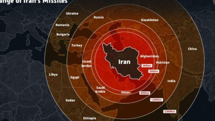 Shqipëria e kercenuar? Ndër vendet që preket nga raketat iraniane — zbulohet hartane plotë...