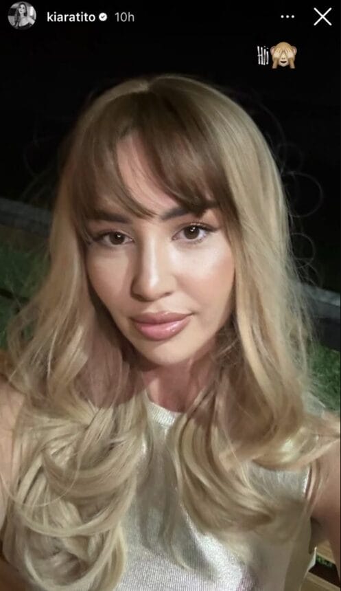 WOW, Kiara Tito është kjo? Moderatorja surprizon me pamjen e re
