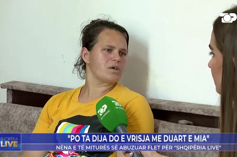 'Po ta dija do ja merrja jetën, kërkoj që shteti ta...' Nëna e 12-vjeçares së abuzuar 'Vajza tregoi se i ati e prekte…'