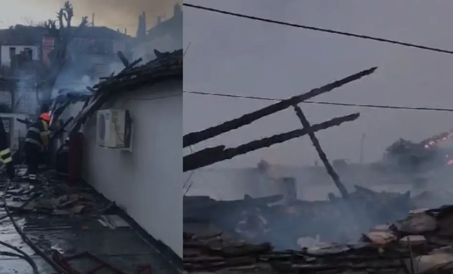 Digjen katër shtëpi më Kakavijë, 4 banorë evakuohen! Ja si paraqitet situata