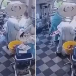 Video virale në rrjet/ Mjekët 'heronj' nuk i ndal as tërmeti 8.8 ballë, në mes të operacionit shtrëngojnë pacientin!