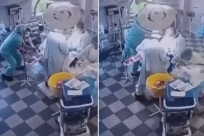 Video virale në rrjet/ Mjekët 'heronj' nuk i ndal as tërmeti 8.8 ballë, në mes të operacionit shtrëngojnë pacientin!