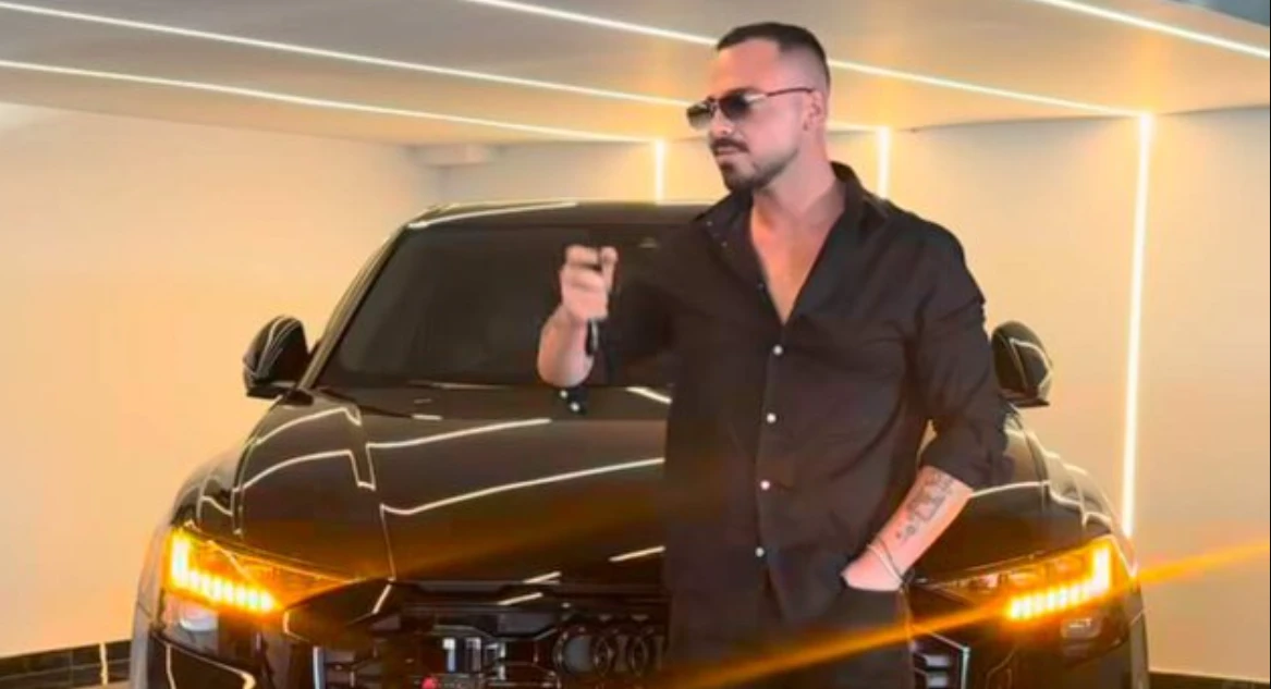 Ronaldo Sharka u shfaq me makinë super luksoze, “shpërthen” rrjeti: Ku i gjete 160 mijë euro?